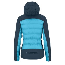 Женская зимняя куртка Karpos Lastei Active Plus W голубой атолл с синим